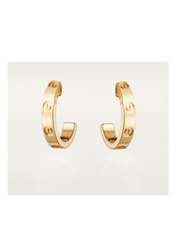 Cartier Dames LOVE oorbellen van 18 karaat geelgoud CRB8028800 in de kleur Geelgoud