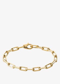 Cartier Heren Santos de Cartier armband medium van 18 karaat geelgoud CRB6021300 in de kleur Geelgoud
