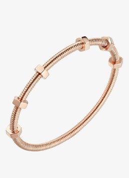 Cartier Dames Écrou de Cartier armband van 18 karaat roségoud CRB6049517 in de kleur Roségoud