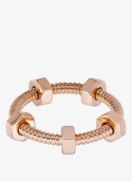 Cartier Heren Écrou de Cartier ring van 18 karaat roségoud CRB4227300 in de kleur Roségoud
