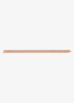 Cartier Dames Clash de Cartier armband, flexible van 18 karaat roségoud met 1.81 ct diamant CRN6723617 in de kleur Roségoud