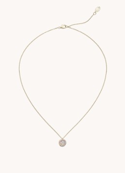 Cartier Dames Trinity de Cartier ketting van 18 karaat rosé-, wit,- en geelgoud met diamanten CRB7224807 in de kleur Goud