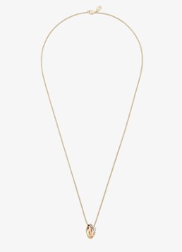 Cartier Dames Trinity de Cartier ketting van 18 karaat rosé-, geel-, en witgoud CRB7224956 in de kleur Goud