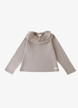 Donsje Amsterdam Meisjes Florentien Top in de kleur Bruin, maat: 122