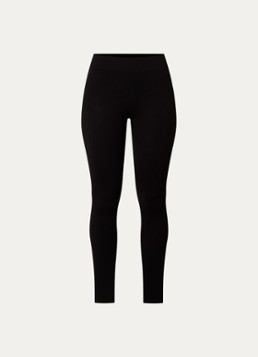 TOTEME Dames High waist skinny fit legging in de kleur Zwart, maat: M/L