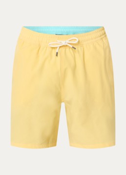 Ralph Lauren Heren Traveler zwemshorts met logoborduring in de kleur Geel, maat: M