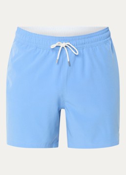 Ralph Lauren Heren Traveler zwemshorts met logoborduring in de kleur Staalblauw, maat: XXL