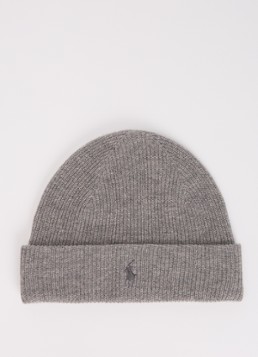 Ralph Lauren Heren Fijngebreide muts met logo