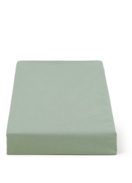 BeddingHouse Dutch Design Hoeslaken van katoen, hoekhoogte 28 cm Groen - Deal