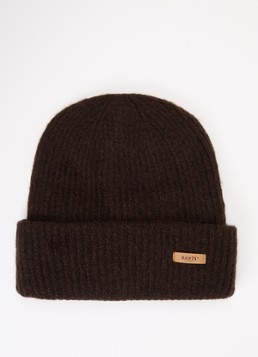 Barts Dames Witzia grofgebreide muts in de kleur Donkerbruin, maat: ONE SIZE