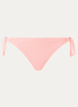 Barts Dames Cimazy Cheeky Bum bikinislip met geknoopt detail in de kleur Koraalroze, maat: 42