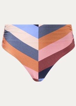 Barts Dames Corangs high waisted bikinislip met print in de kleur Multicolor, maat: 44