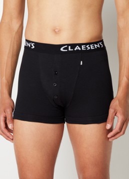 Claesen's Heren Harlem boxershorts in uni in 2-pack in de kleur Zwart, maat: XXL