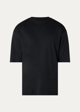 Claesen's Heren T-shirt met ronde hals in de kleur Zwart, maat: S