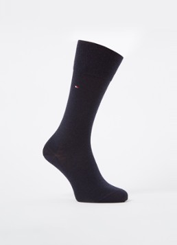 Tommy Hilfiger Heren Sokken in wolblend in de kleur Donkerblauw, maat: 39/40