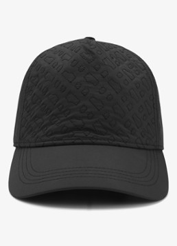 BOSS Heren Pet met logoprint in de kleur Zwart