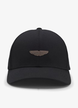 BOSS Heren BOSS x Aston Martin pet met logo in de kleur Zwart