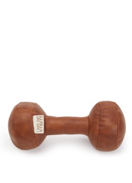 BamBam Vintage Dumbell babyspeeltje 16 cm in de kleur Bruin, maat: 16 CM