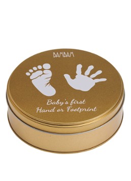 BamBam Meisjes Hand en voetafdruk set 15 cm in de kleur Goud, maat: 15 cm
