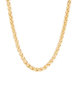 Kroonjuweeltjes Dames Capri ketting verguld in de kleur Goud, maat: OS