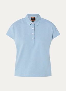 Parajumpers Dames Alya T-shirt met logo in de kleur Blauwgrijs, maat: M