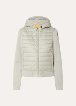 Parajumpers Dames Caelie gewatteerd jack met capuchon in de kleur Groen, maat: M