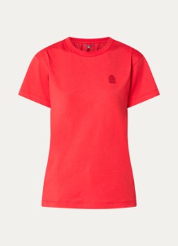 Parajumpers Dames Chara T-shirt met logo in de kleur Rood, maat: XS