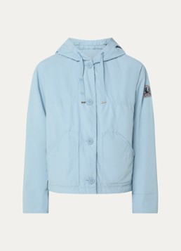 Parajumpers Dames Windjack met capuchon en steekzakken in de kleur Lichtblauw, maat: XS