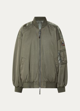 Parajumpers Dames Bomberjack met donsvulling en steekzakken in de kleur Olijfgroen, maat: S