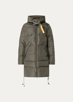 Parajumpers Dames Jas met donsvulling en opgestikte zakken in de kleur Olijfgroen, maat: XL