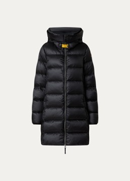 Parajumpers Dames Gewatteerde puffer jas met donsvulling in de kleur Zwart, maat: S