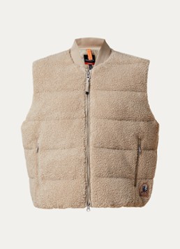 Parajumpers Dames Sima bodywarmer met donsvulling in de kleur Zand, maat: M
