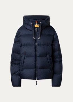 Parajumpers Dames Tilly jas met eendendons en steekzakken in de kleur Indigo, maat: L