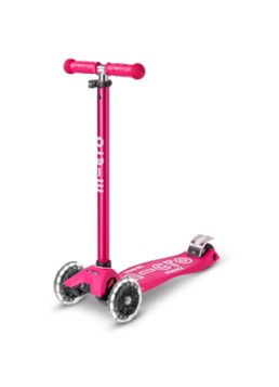Micro Step Maxi Micro Deluxe step met LED-verlichting in wielen