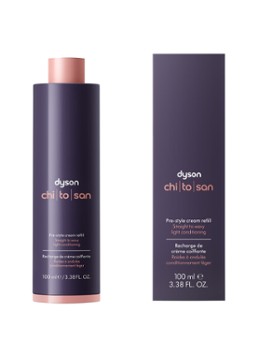 Dyson Chitosan Pre-style Cream Straight to Wavy Light Conditioning Refill - navulling styling crème Verzorging - Deal