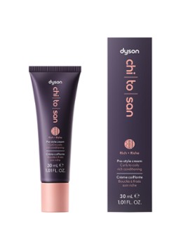 Dyson Chitosan Pre-style Cream Curly to Coily Rich Conditioning - travel size styling crème Verzorging - Deal
