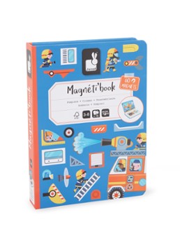 Janod Magnetibook brandweer in de kleur Multicolor, maat: ONE SIZE