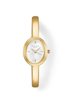 Rosefield Dames Studio Edition Medium 6 horloge STWGSG-ST05 in de kleur Goud, maat: -