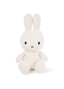 Nijntje Jongens Miffy knuffel 50 cm in de kleur Gebroken wit, maat: 50CM
