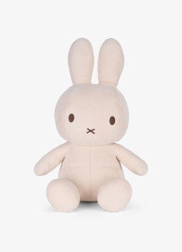 Nijntje Nijntje van imitatiesuède 50 cm - Limited Edition in de kleur Beige, maat: 1
