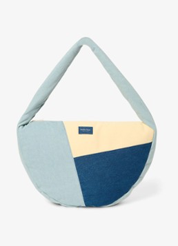 Studio Noos Dames Patchwork crossbodytas met logo