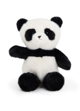 WWF Floppy Panda knuffel in de kleur Zwart, maat: 18 CM