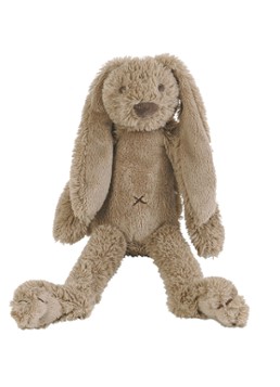 Happy Horse Jongens Konijn Richie knuffeldier 22 cm in de kleur Grijs, maat: 27 CM