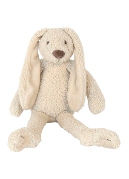 Happy Horse Meisjes Tiny Rabbit Richie knuffeldoekje 28 cm in de kleur Ivoor, maat: 28 CM