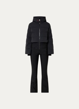 Perfect Moment Dames Polar flared fit skipak met donsvulling en waterafstotende coating in de kleur Zwart, maat: S