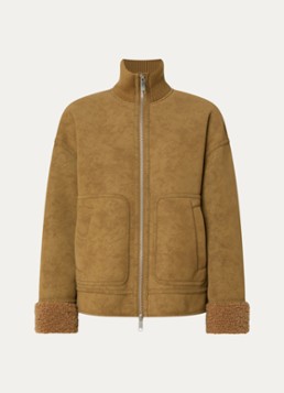 Max & Co Dames Selva jack met opstaande kraag in de kleur Camel