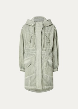 Max & Co Dames Parka met steekzakken in de kleur Lichtgroen
