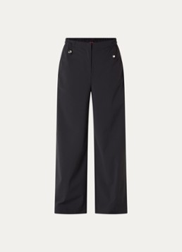 Max & Co Dames Orche high waist wide fit pantalon in de kleur Zwart