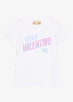 Valentino Garavani Dames T-shirt met logoprint in de kleur Wit
