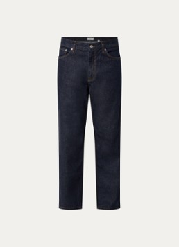 NN.07 Heren Otis straight leg jeans met donkere wassing in de kleur Indigo, maat: 30/32